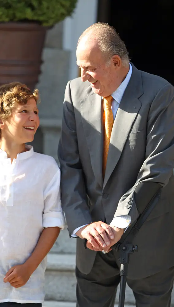 Rey Juan Carlos y Froilán Rey Juan Carlos y Froilán