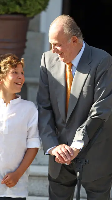 Rey Juan Carlos y Froilán Rey Juan Carlos y Froilán