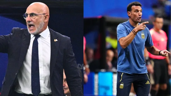 Luis de la Fuente vs Lionel Scaloni Luis de la Fuente vs Lionel Scaloni