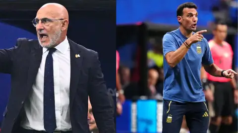 Luis de la Fuente vs Lionel Scaloni Luis de la Fuente vs Lionel Scaloni