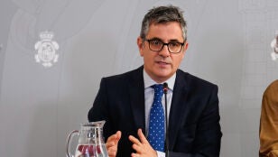 El ministro de la Presidencia, Justicia y Relaciones con las Cortes, F&eacute;lix Bola&ntilde;os