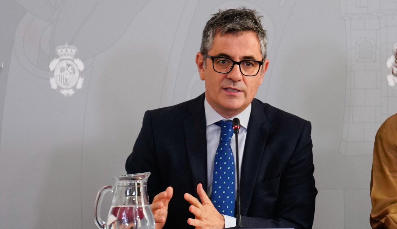 El ministro de la Presidencia, Justicia y Relaciones con las Cortes, F&eacute;lix Bola&ntilde;os