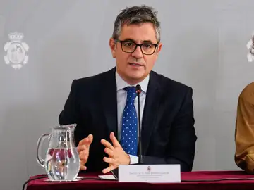 El ministro de la Presidencia, Justicia y Relaciones con las Cortes, Félix Bolaños El ministro de la Presidencia, Justicia y Relaciones con las Cortes, Félix Bolaños