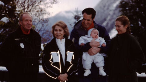 Familia real en Baqueira Beret
