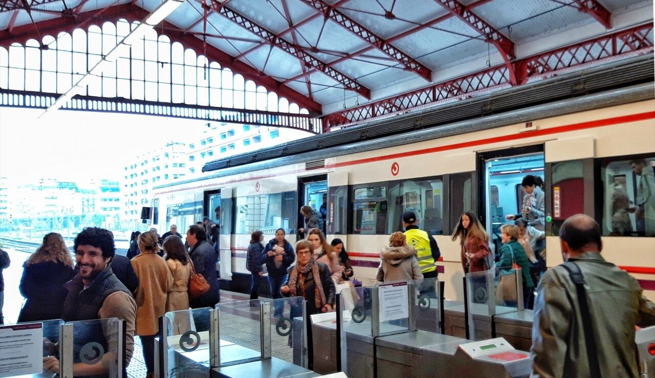 Imagen de la estaci&oacute;n de San Sebasti&aacute;n 