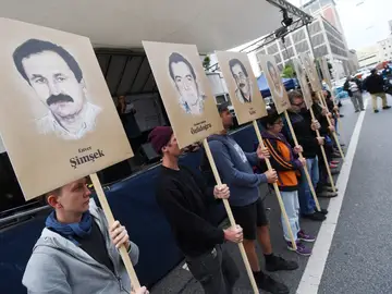 Manifestación contra la célula neonazi Clandestinidad Nacionalsocialista Manifestación contra la célula neonazi Clandestinidad Nacionalsocialista