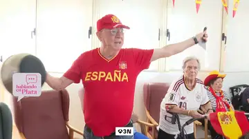 Así se prepara una residencia de mayores de Alicante para el mundial Así se prepara una residencia de mayores de Alicante para el mundial