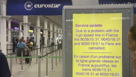 Ataque a la red ferroviaria de Francia antes de los JJOO de Paris 2024