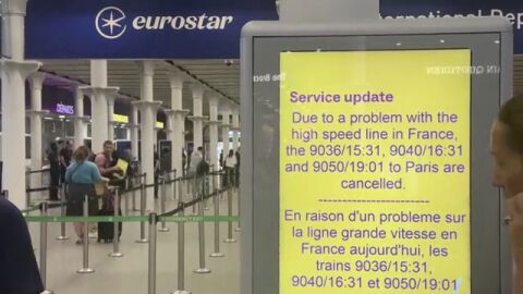 Ataque a la red ferroviaria de Francia antes de los JJOO de Paris 2024