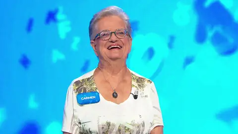 Carmen enamora en Pasapalabra: aspirante a la Silla Azul... ¡con 79 años! Carmen enamora en Pasapalabra: aspirante a la Silla Azul... ¡con 79 años!