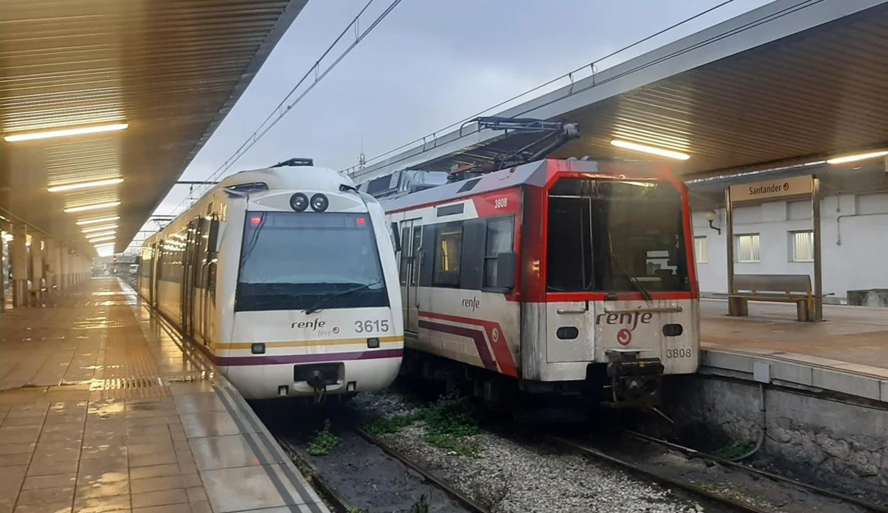 Trenes de Cercanías Santander