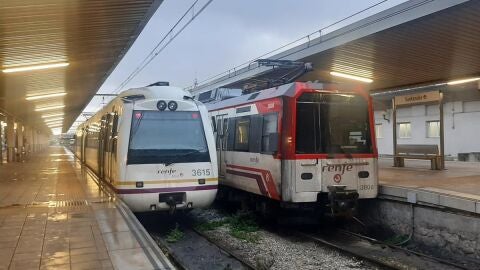 Trenes de Cercan&iacute;as Santander