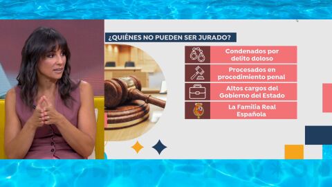 Lorena Garc&iacute;a, jurado popular