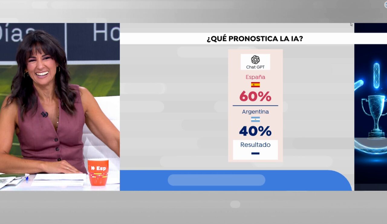 La IA vaticina la victoria para Espa&ntilde;a en la final del Mundial