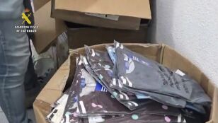 M&aacute;s de 2.600 art&iacute;culos intervenidos en un punto de distribuci&oacute;n de productos falsificados en Huelva