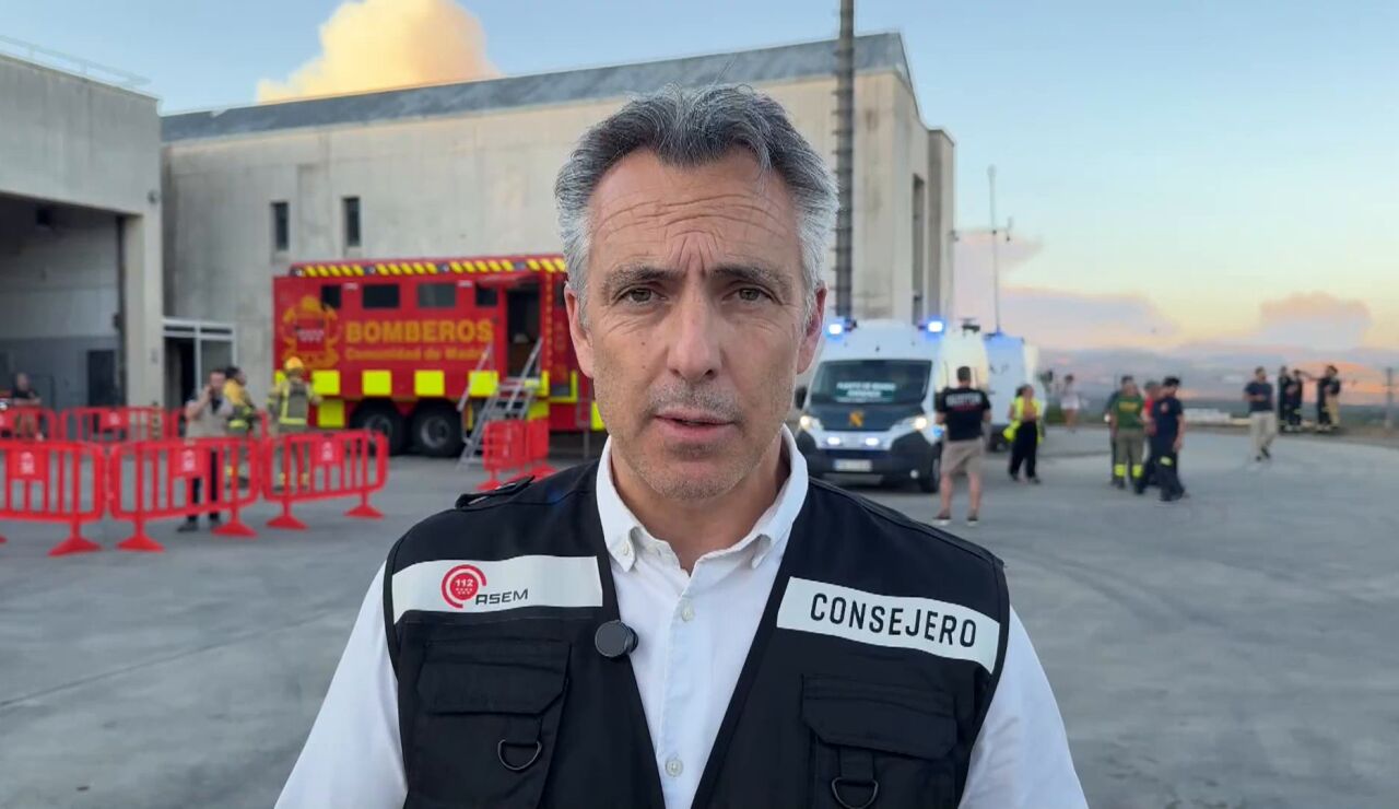 Consejero Medio Ambiente Madrid, incendio Lozoyuela