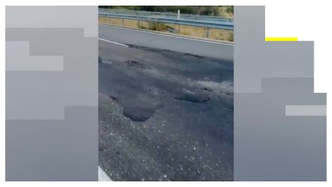 Mal estado de las carreteras