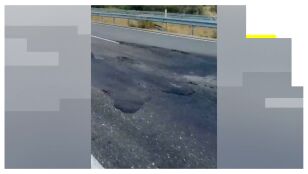 Mal estado de las carreteras