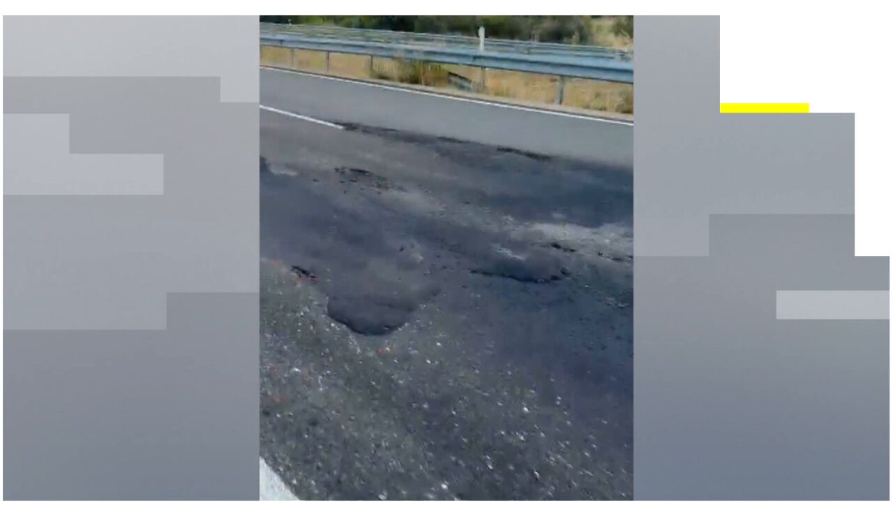 Mal estado de las carreteras