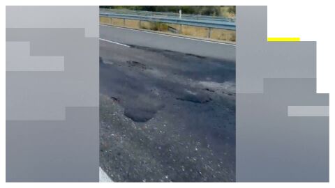 Mal estado de las carreteras