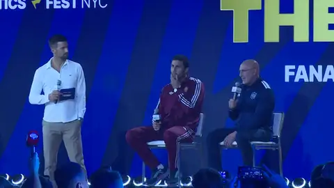 VÍDEO: Luis de la Fuente responde a los abucheos antes de la final: "A mí me han enseñado desde pequeñito a ser respetuoso" VÍDEO: Luis de la Fuente responde a los abucheos antes de la final: "A mí me han enseñado desde pequeñito a ser respetuoso"