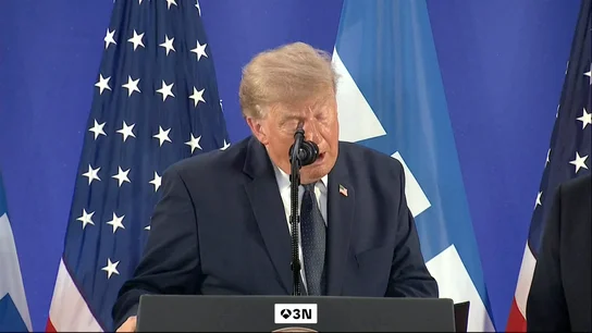Trump no se moja en la final del Mundial: "Que gane el mejor" Trump no se moja en la final del Mundial: "Que gane el mejor"
