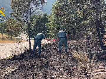 Detenido un hombre e investigado otro por presuntamente provocar 15 incendios en la provincia de Zamora