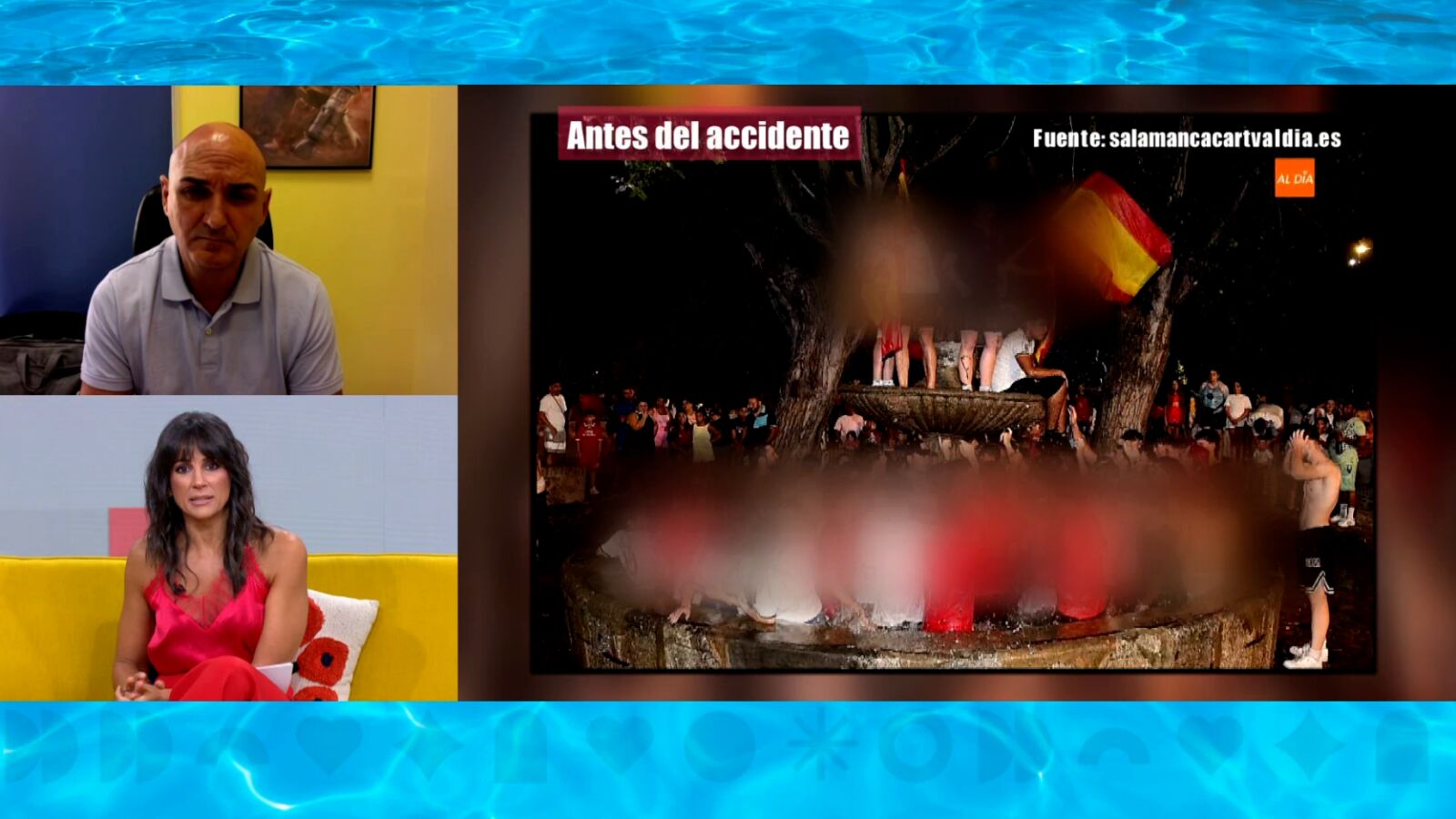 Serafín Giraldo destaca el estado de la fuente en la que ha muerto un menor durante las celebraciones del Mundial: 