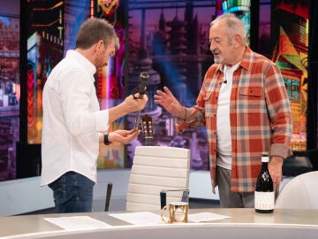 Karlos Argui&ntilde;ano junto a Pablo Motos