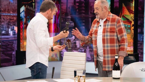 Karlos Argui&ntilde;ano junto a Pablo Motos