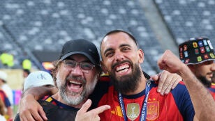 Javier Bardem y Borja Iglesias