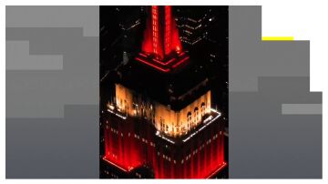 Empire State Building, iluminado por la selecci&oacute;n espa&ntilde;ola.