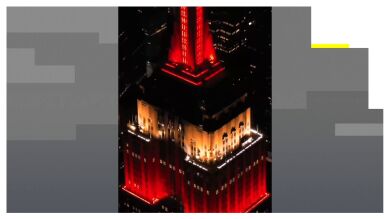 Barcelona y Nueva York se iluminan con los colores de La Roja y celebran su victoria