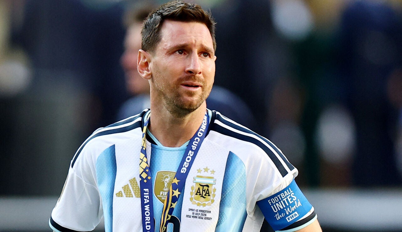 Las l&aacute;grimas de Messi ante perder su &uacute;ltimo mundial 