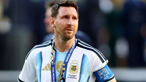 Las l&aacute;grimas de Messi ante perder su &uacute;ltimo mundial 
