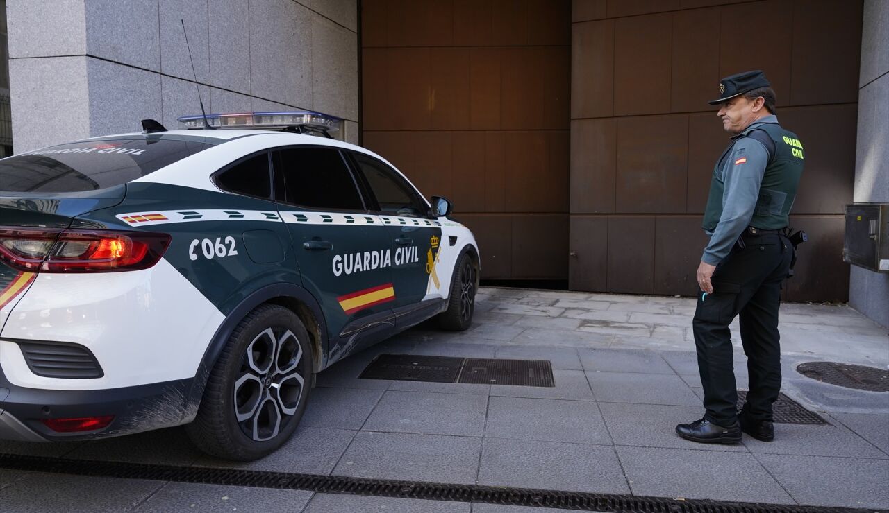 Guardia Civil en Oviedo.