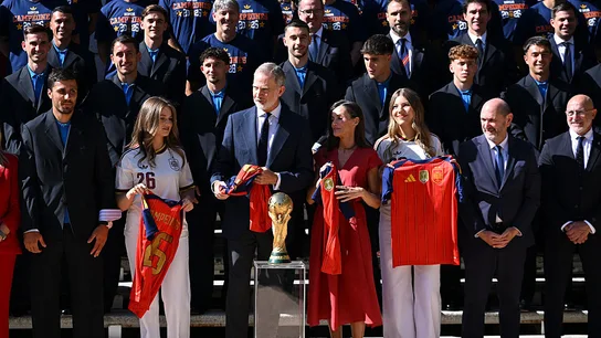 La Familia Real junto a la Selección La Familia Real junto a la Selección
