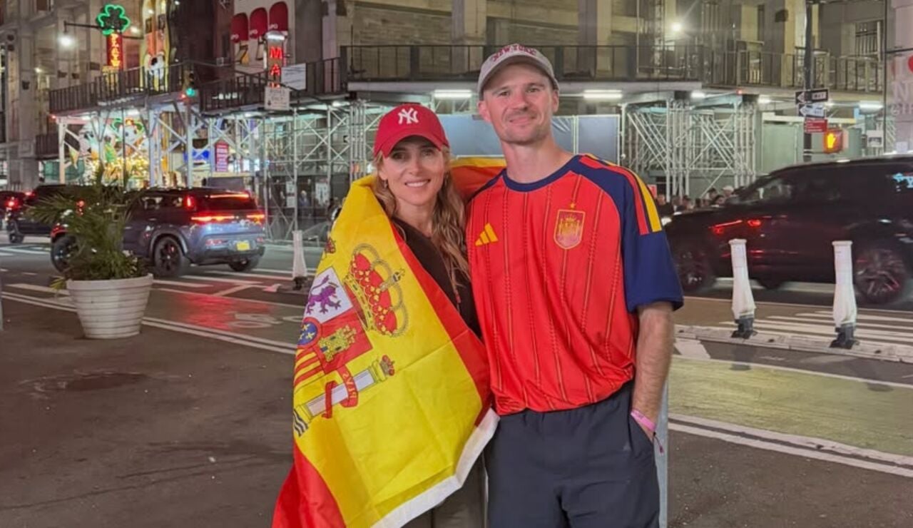 Elsa Pataky en Nueva York en la final de Espa&ntilde;a en el Mundial