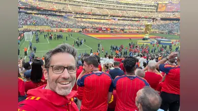 Borja Sémper (PP) deja un divertido momento de su experiencia en la final del Mundial: Borja Sémper (PP) deja un divertido momento de su experiencia en la final del Mundial: