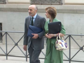 Julio Mart&iacute;nez declara ante el juez de la Audiencia Nacional, horas despu&eacute;s de implicar a Zapatero en el rescate de Plus Ultra.