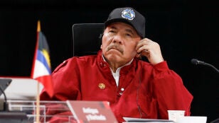 Imagen del mandatario de Nicaragua, Daniel Ortega 