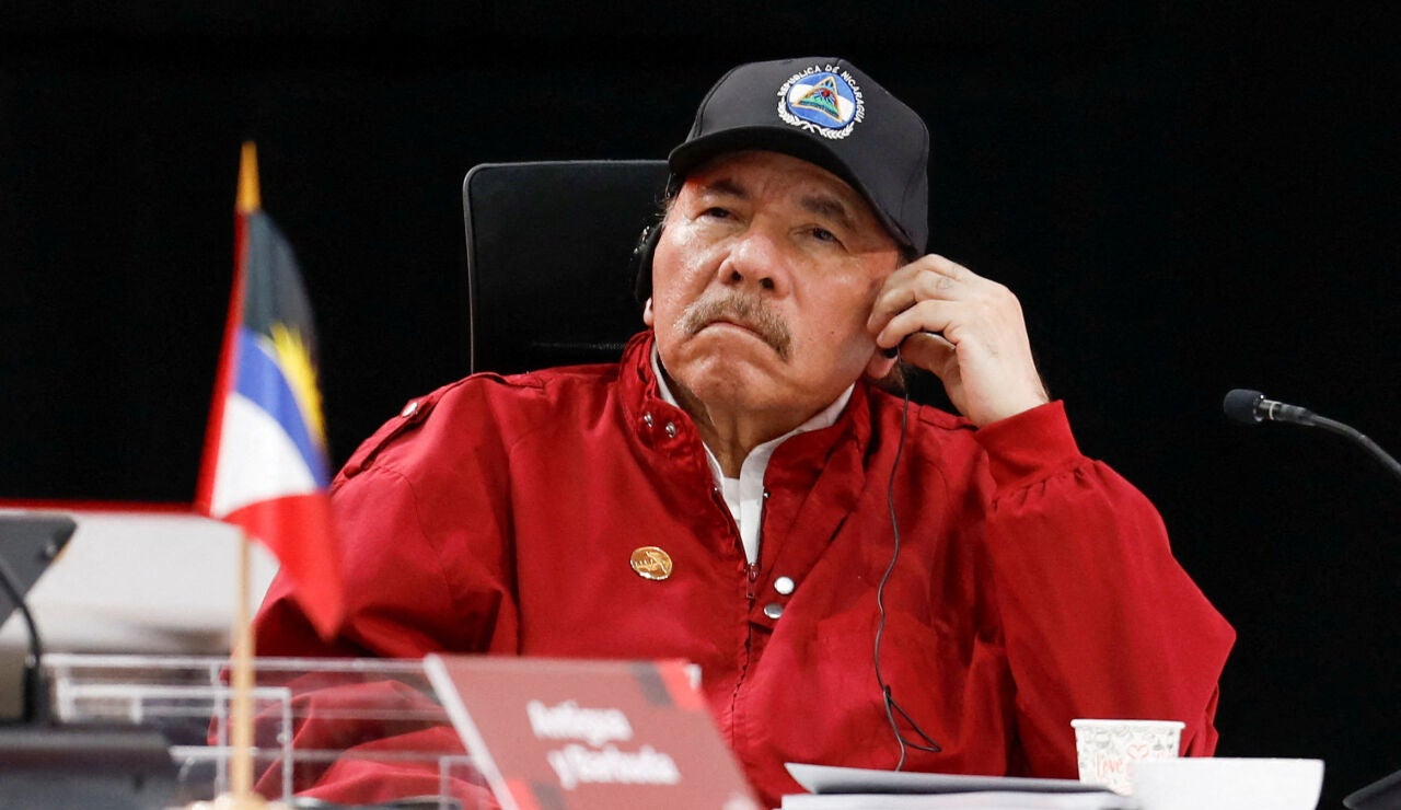 Imagen del mandatario de Nicaragua, Daniel Ortega 