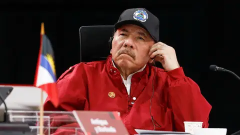 Imagen del mandatario de Nicaragua, Daniel Ortega Imagen del mandatario de Nicaragua, Daniel Ortega