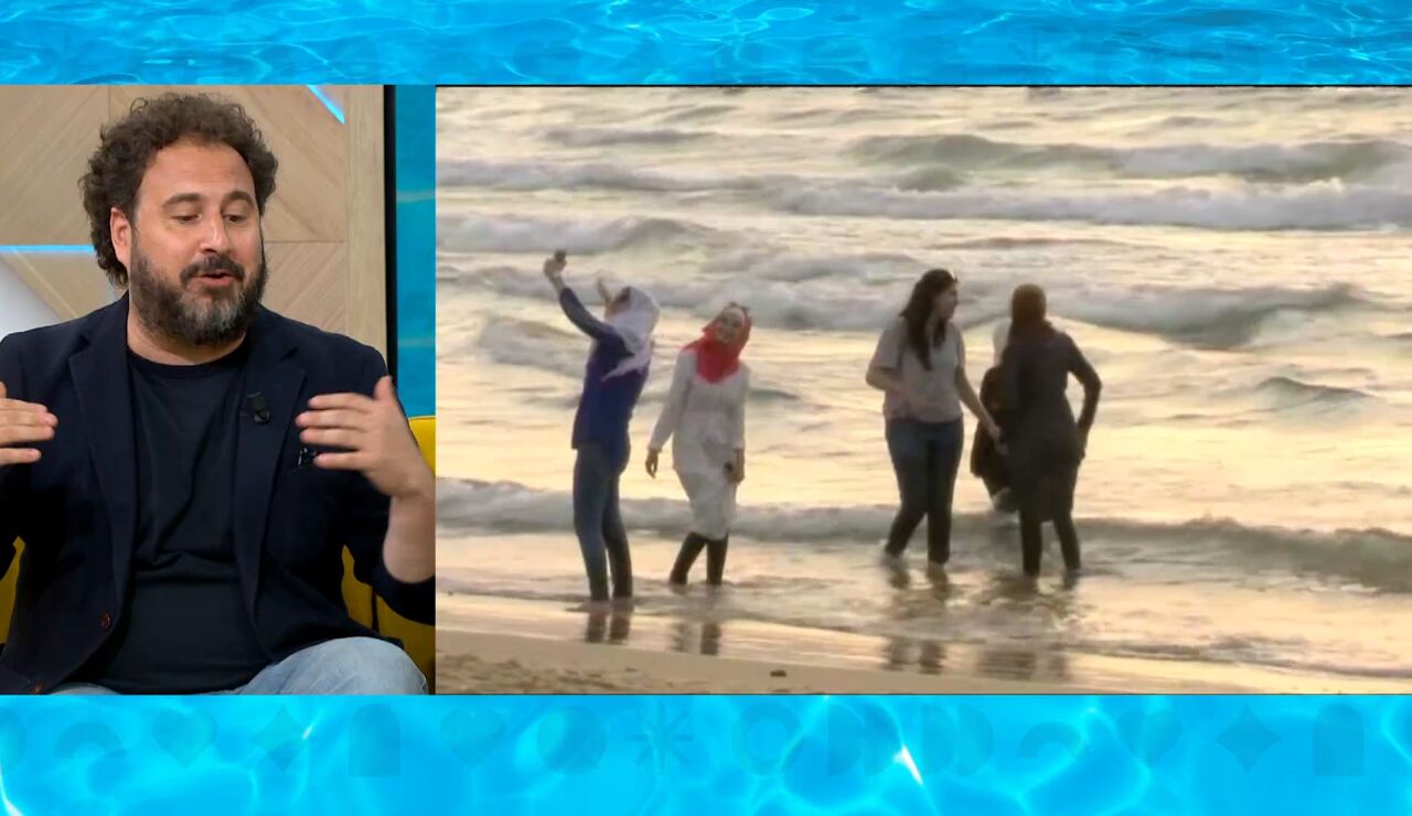 Expulsan a 3 mujeres por llevar burkini en la piscina 