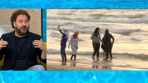 Expulsan a 3 mujeres por llevar burkini en la piscina 