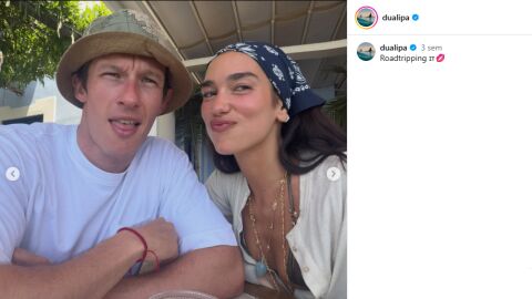 Dua Lipa y Callum Turner en su luna de miel