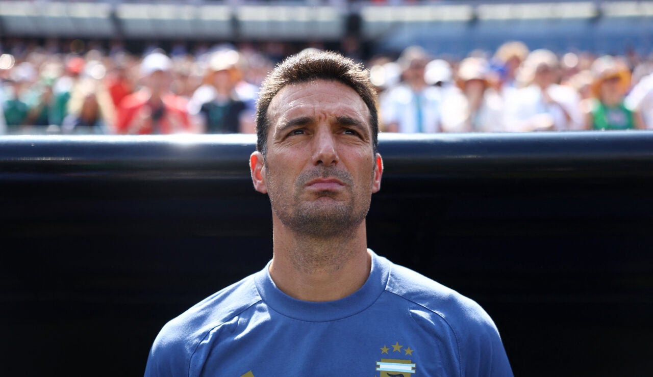 Lionel Scaloni antes de la final del Mundial ante Espa&ntilde;a