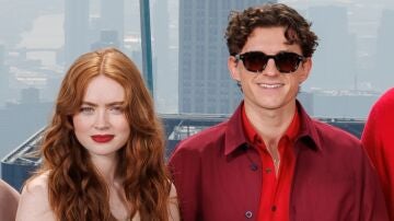 Sadie Sink y Tom Holland