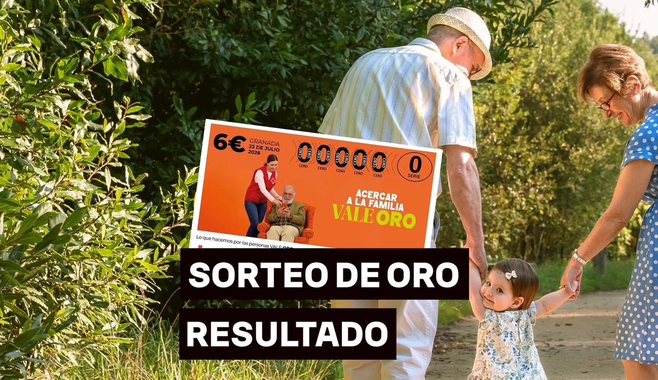 Resultado del Sorteo de Oro de la Cruz Roja