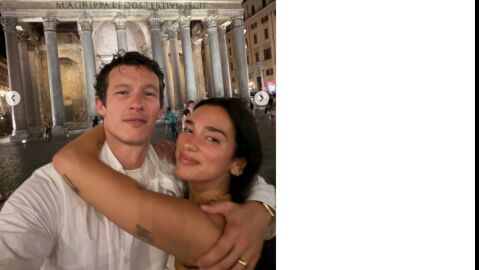 Dua Lipa y Callum Turner en su luna de miel